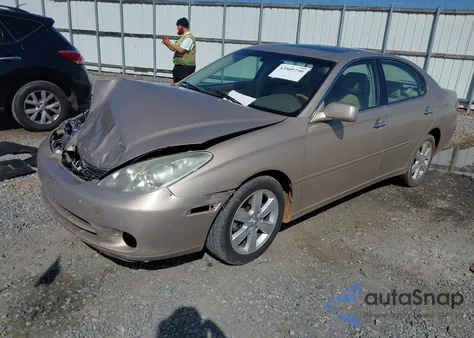 2005 Lexus Es 330 from USA, damaged, VIN JTHBA30GX55109191